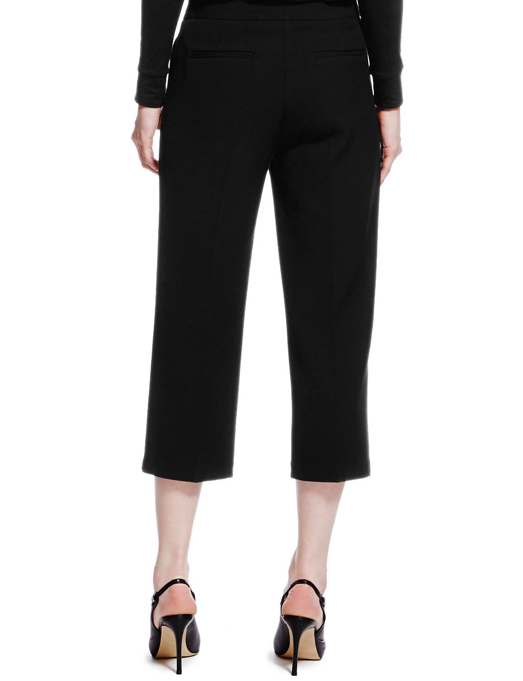 Straight Leg Cropped Trousers 4 of 4