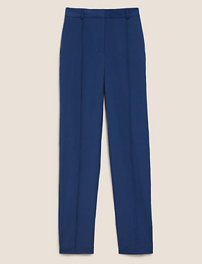 Straight Leg High Waisted Trousers Image 2 of 6