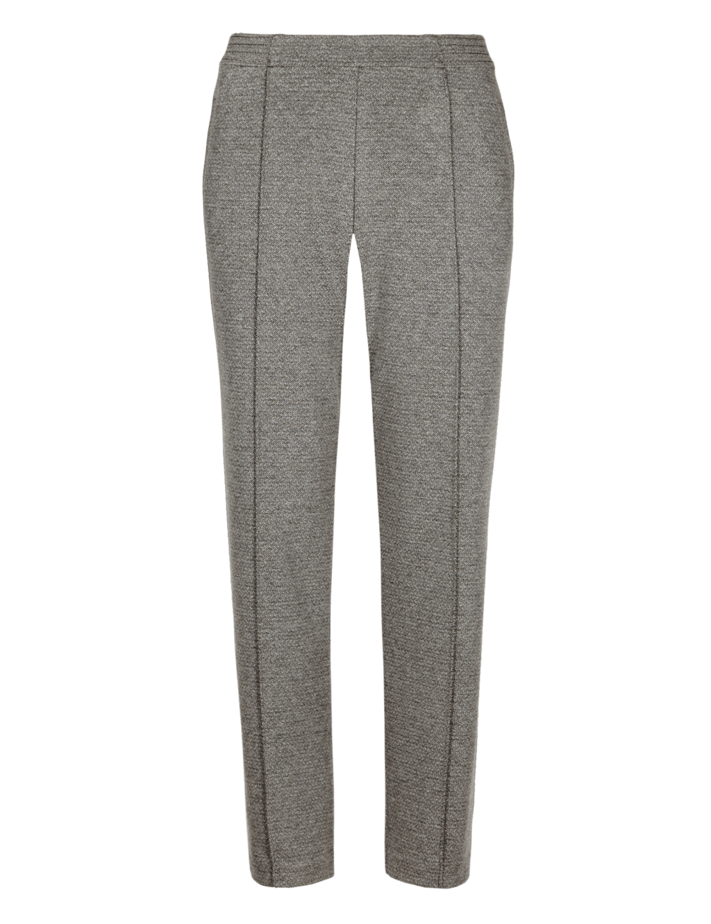 Straight Leg Ponte Trousers Classic M&S