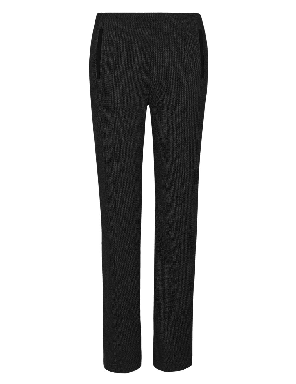 Straight Leg Ponte Trousers Classic M&S
