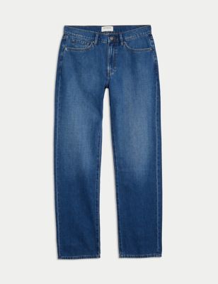 Straight Leg Soft Touch Jeans Image 2 of 6