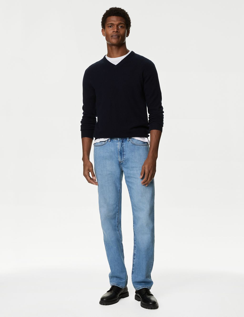 Straight Leg Soft Touch Jeans 2 of 8