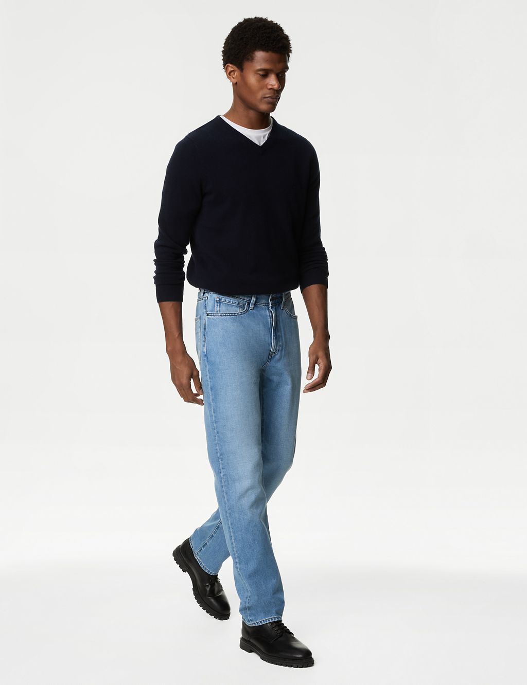 Straight Leg Soft Touch Jeans 4 of 8