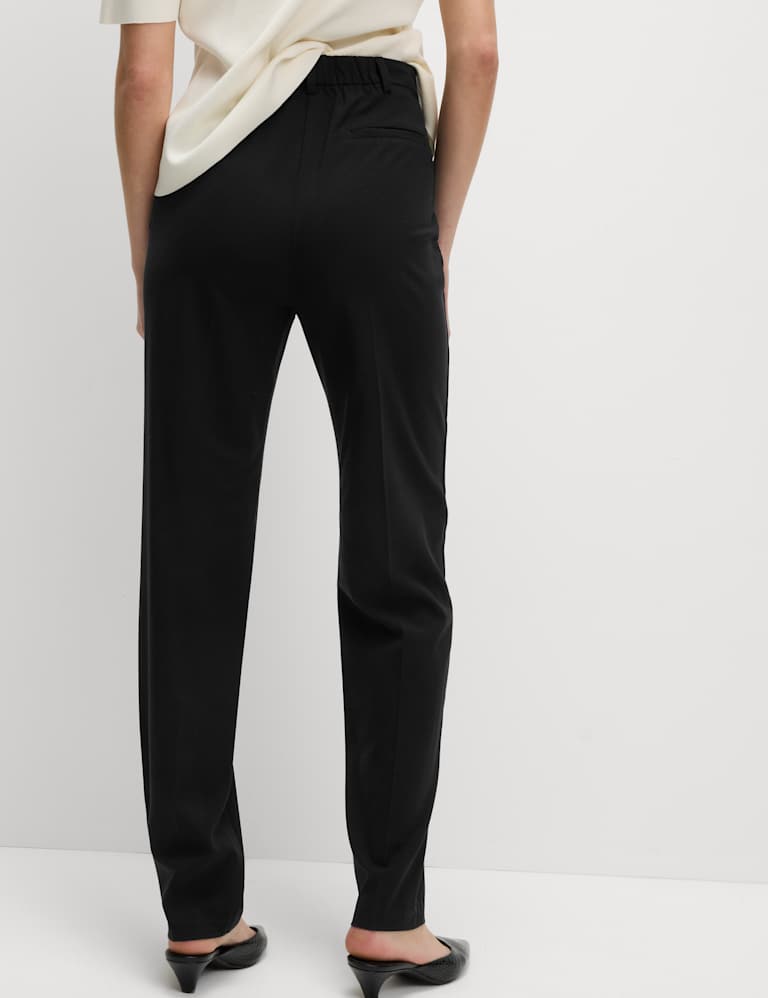 Straight Leg Trousers with Stretch 6 of 6