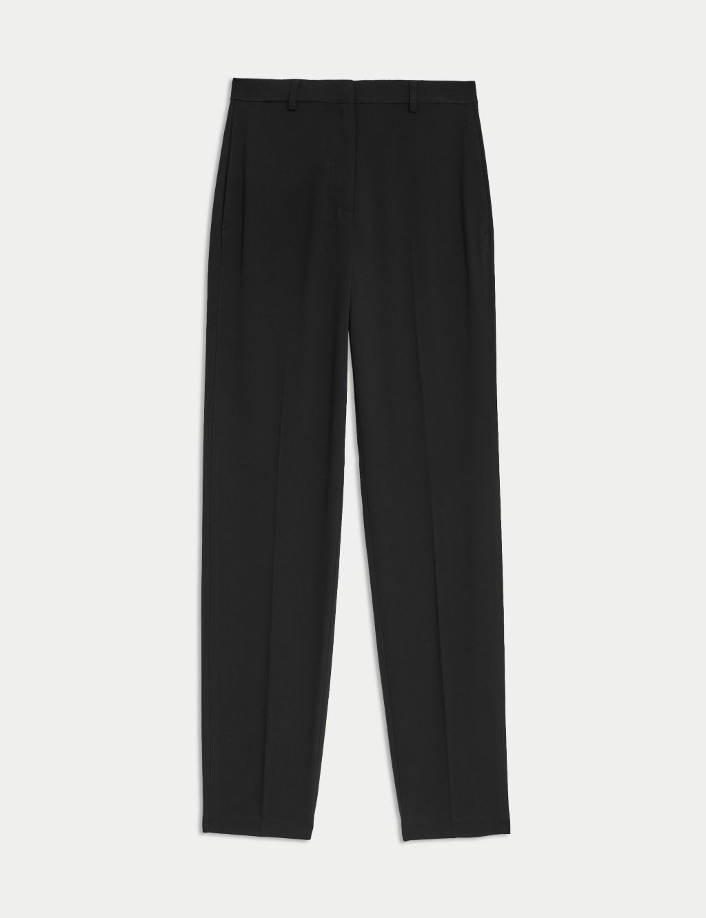 Straight Leg Trousers with Stretch 1 of 6