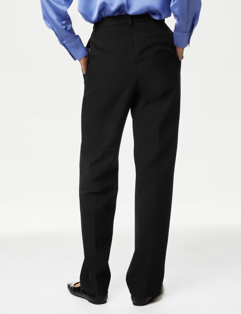 Straight Leg Trousers M S Collection M S