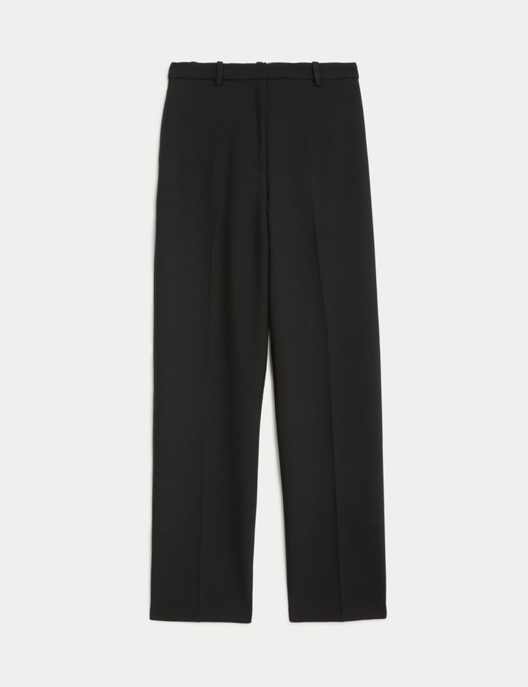 Straight Leg Trousers | M&S Collection | M&S