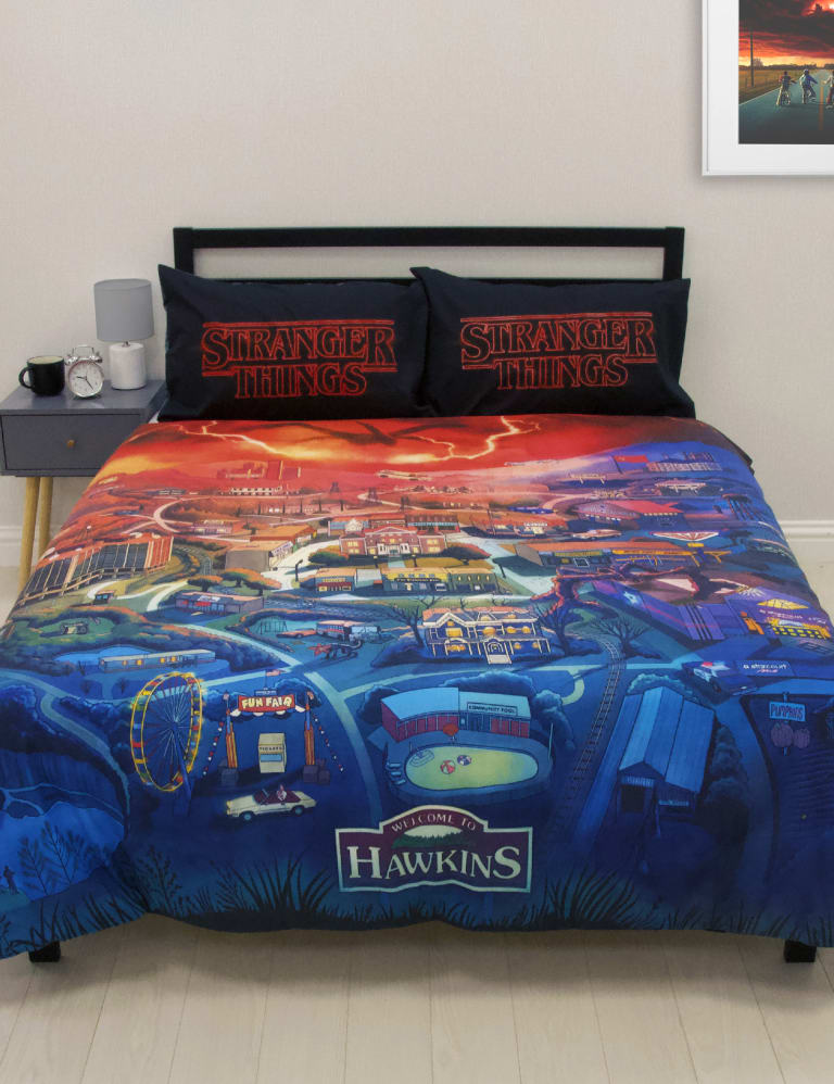 Stranger Things Cotton Blend Bedding Set 3 of 7