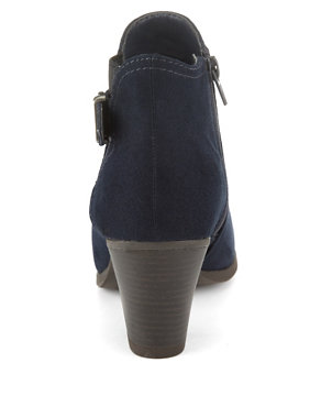 Strap Mid Heel Ankle Boots with Insolia® Image 2 of 5