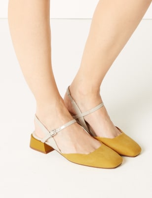 M&s deals mustard shoes