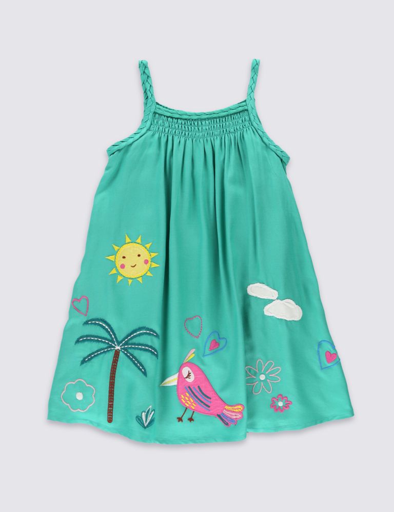 Strappy Appliqué Dress (1-7 Years) 2 of 3