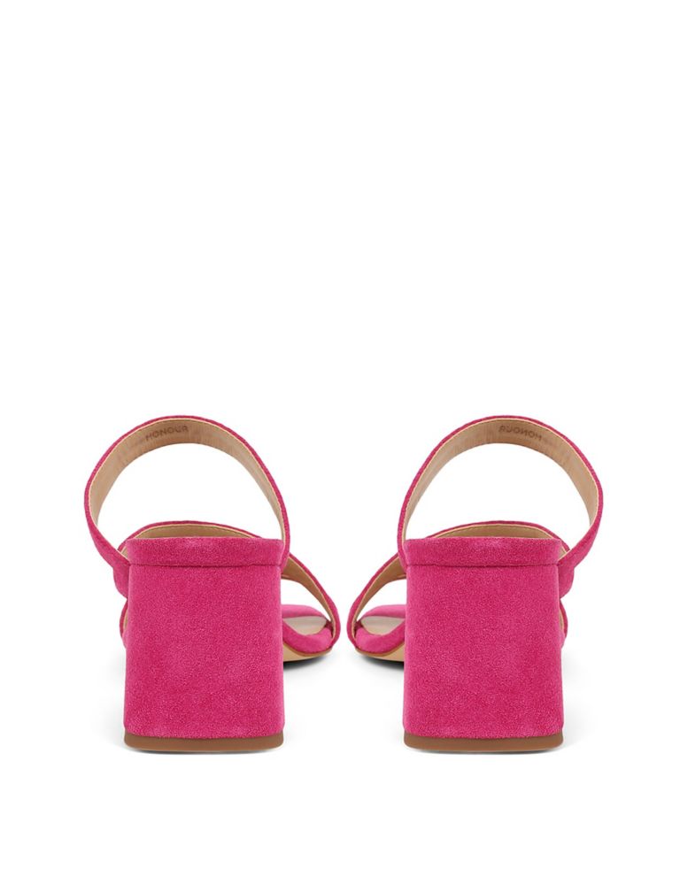 Strappy Block Heels Mules 6 of 7