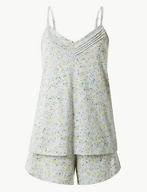 Strappy Camisole Short Pyjama Set Image 2 of 4