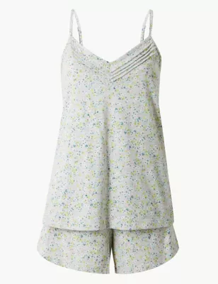 Next LUCY TIFFNEY CAMI PYJAMAS SHORT SET - Pyjama set - white