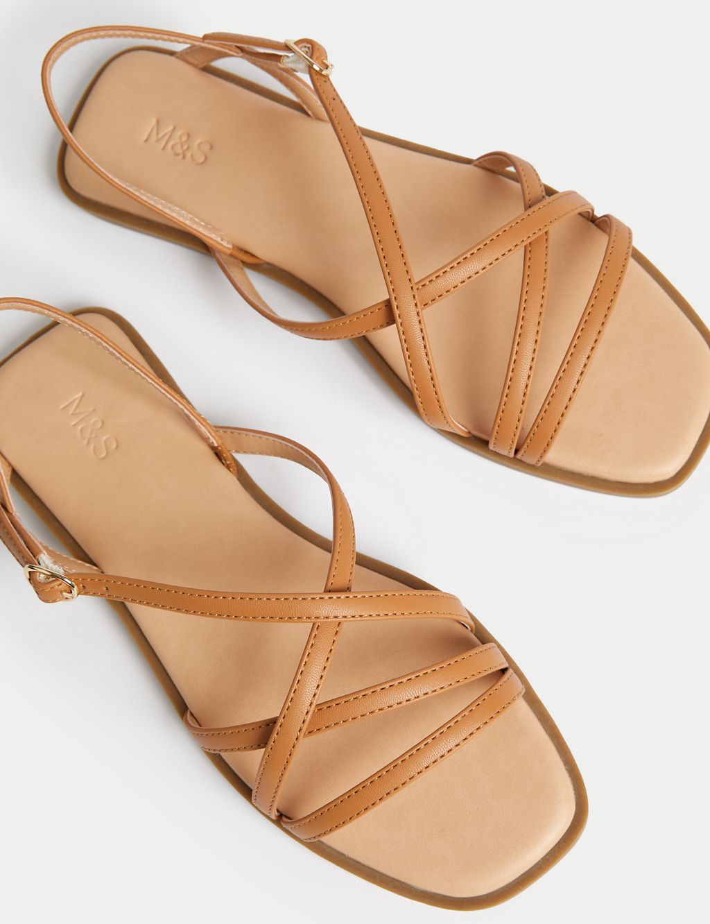 Strappy Flat Sandals 2 of 3
