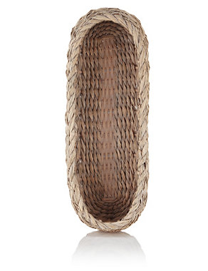 Straw Bread Basket Image 2 of 3