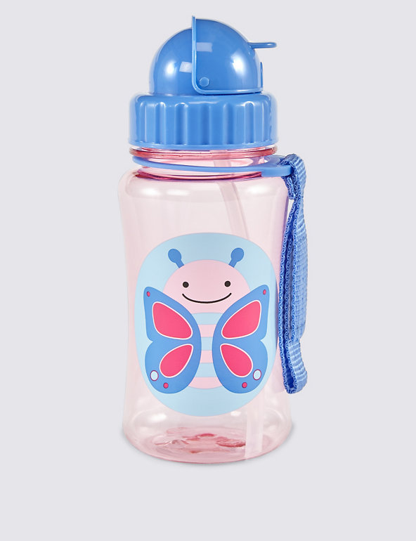 Straw Butterfly Bottle Image 1 of 2