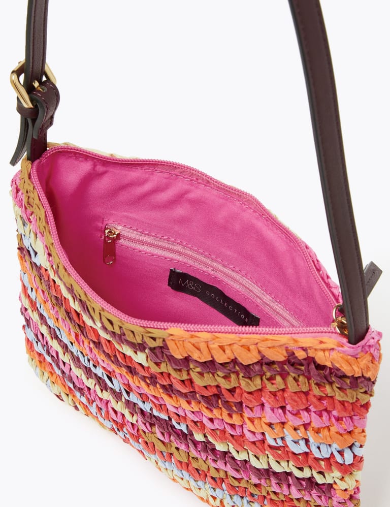 Straw Cross Body Bag M&S Collection M&S