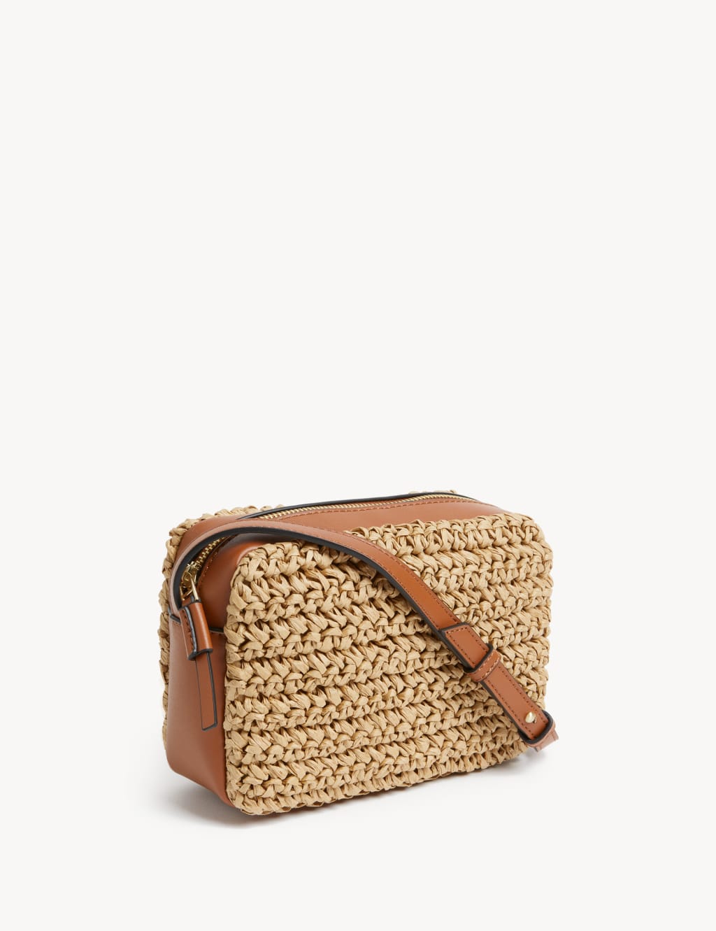 Straw Crossbody Bag