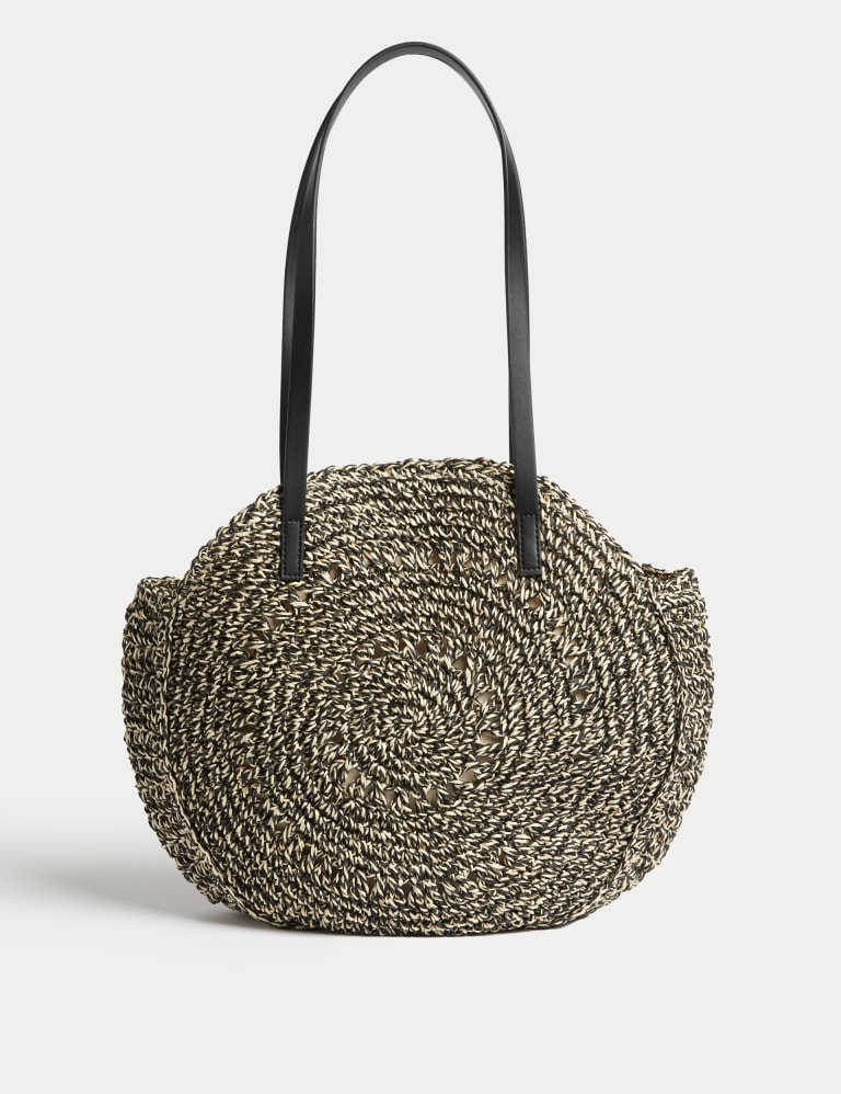 Round store shoulder bag