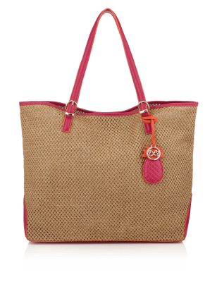 Straw bag hotsell marks and spencer