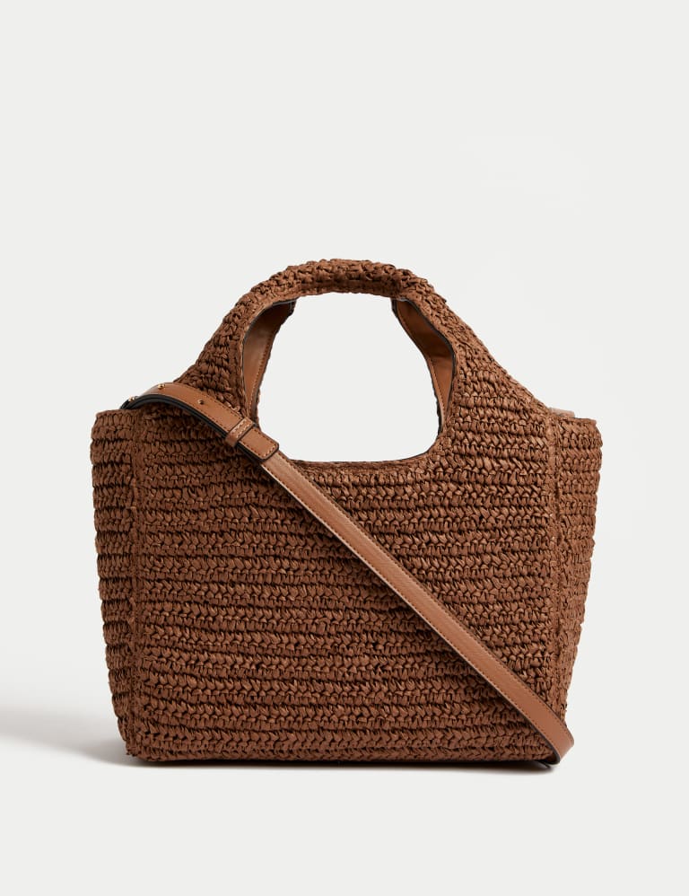 Straw Shoulder Bag 2 of 5