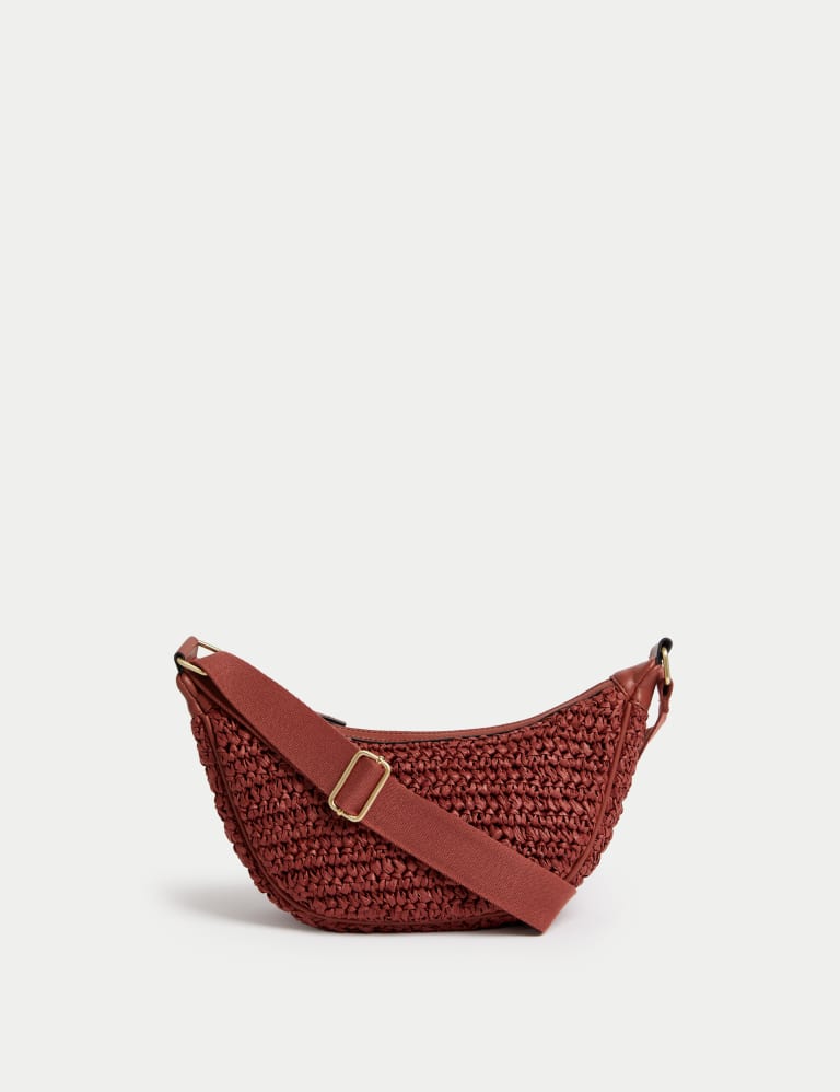 Straw sling bag cheap