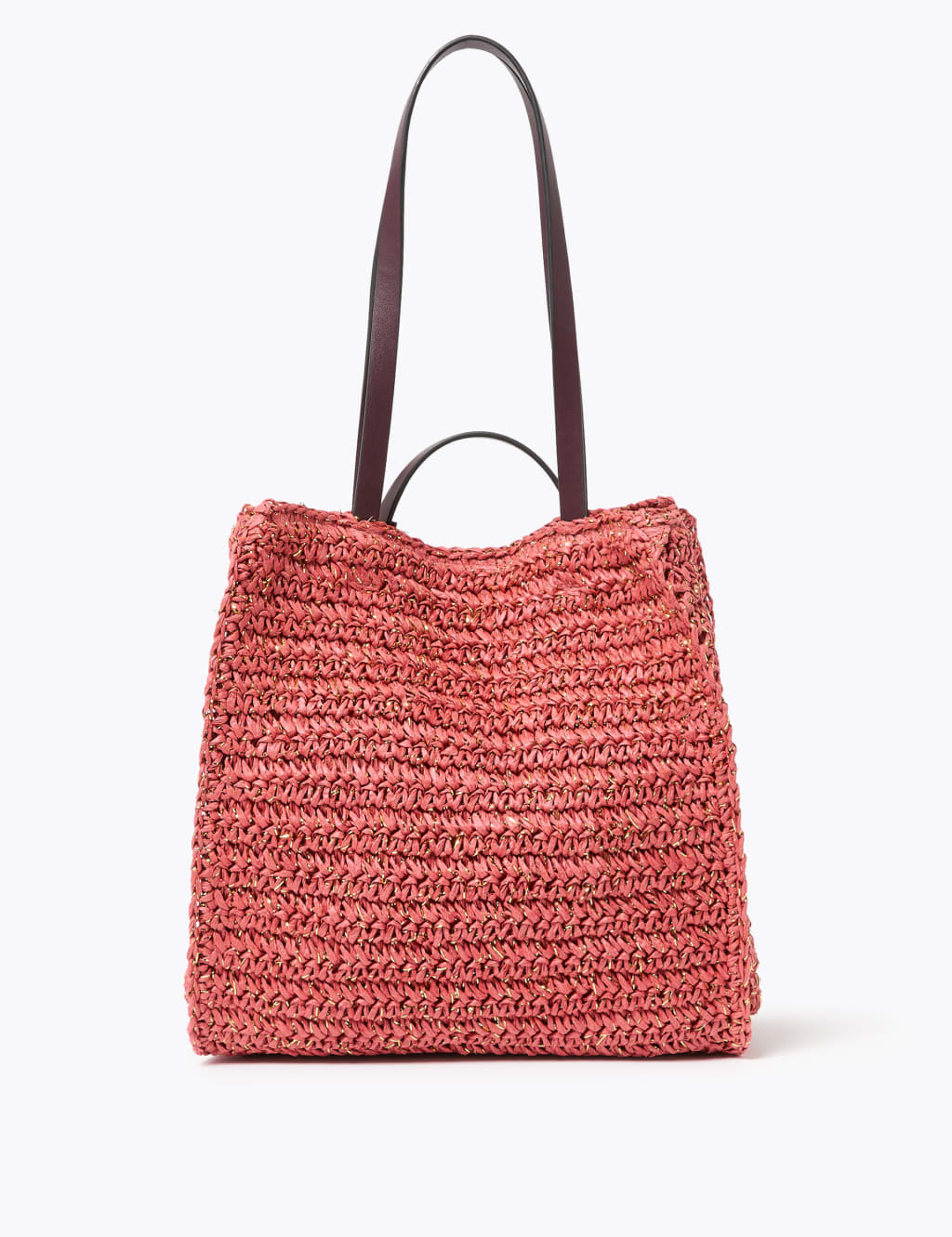 Straw Tote Bag M&S Collection M&S