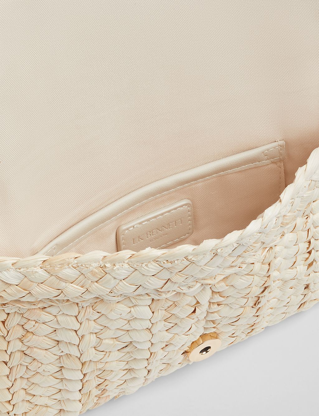 Straw Woven Clutch 1 of 3
