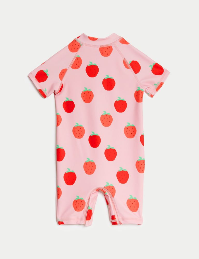 Strawberry Print All In One (0-3 Yrs) 2 of 3