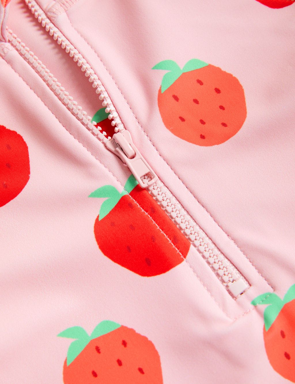 For 60cm Feeling of Strawberry Bra and Shorts (Strawberry-print pattern  Pink) (Fashion Doll) Hi-Res image list