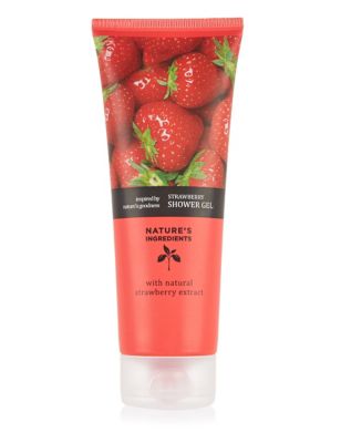 Strawberry Shower Gel 250ml Image 1 of 1