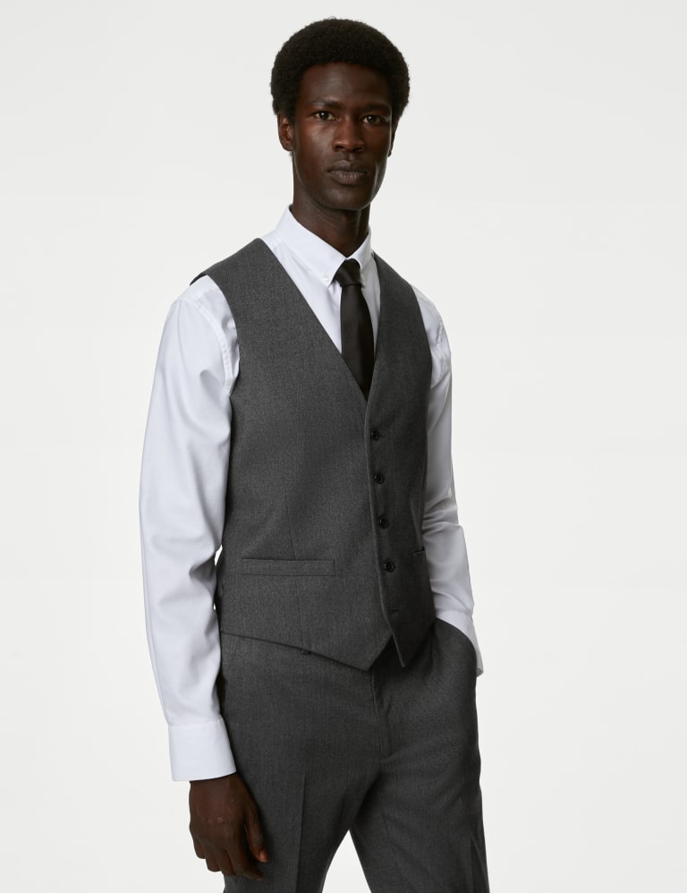 Stretch Waistcoat | Mu0026S Collection | Mu0026S