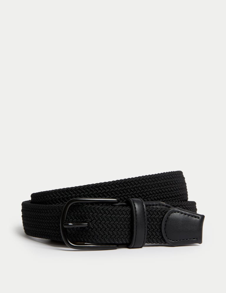 Leather Reversible Belt, M&S Collection