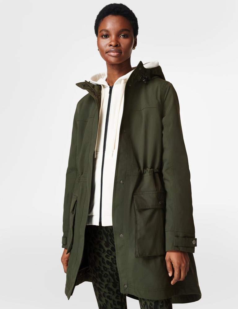 M&s rain mac top