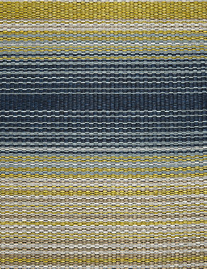 Stripe Eyelet Curtains Image 2 of 3
