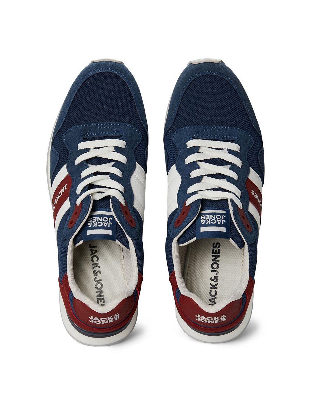 Stripe Lace Up Trainers 1 of 7