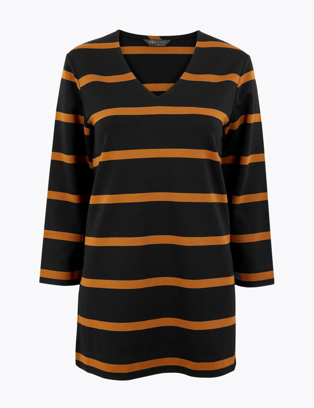 Striped 3/4 Sleeve Tunic | M&S Collection | M&S