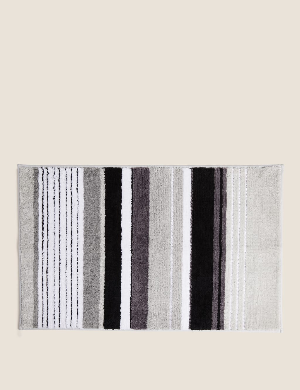 Striped Bath Mat M&S Collection M&S