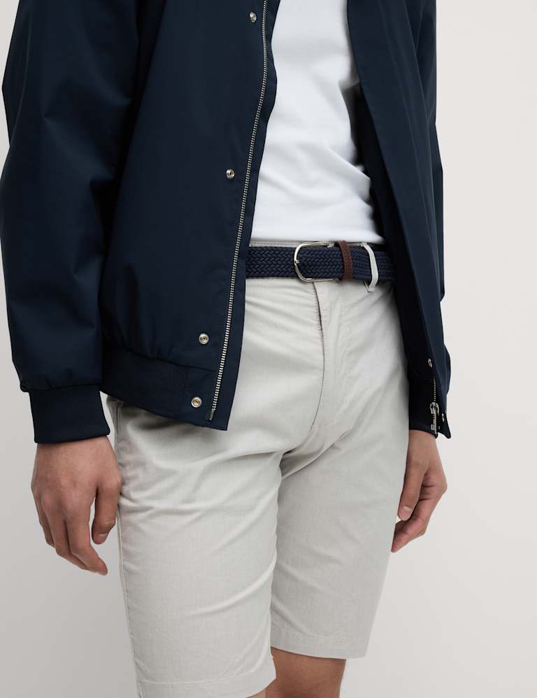 Striped chino on sale shorts