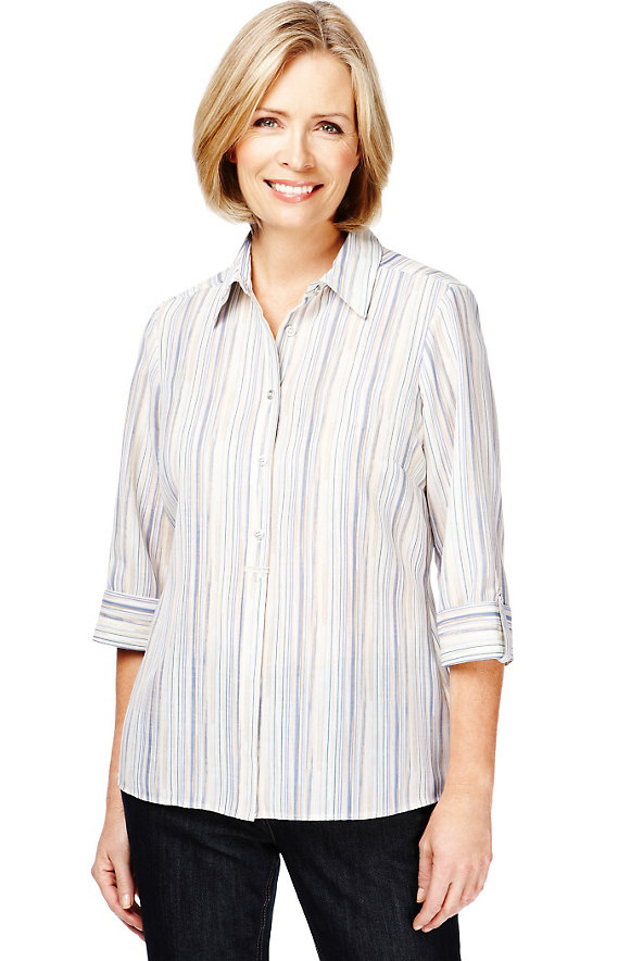 Striped Blouse Image 1 of 1