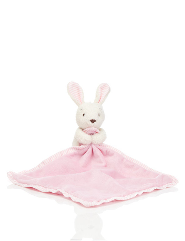 Striped Bunny Soft Toy Image 1 of 2