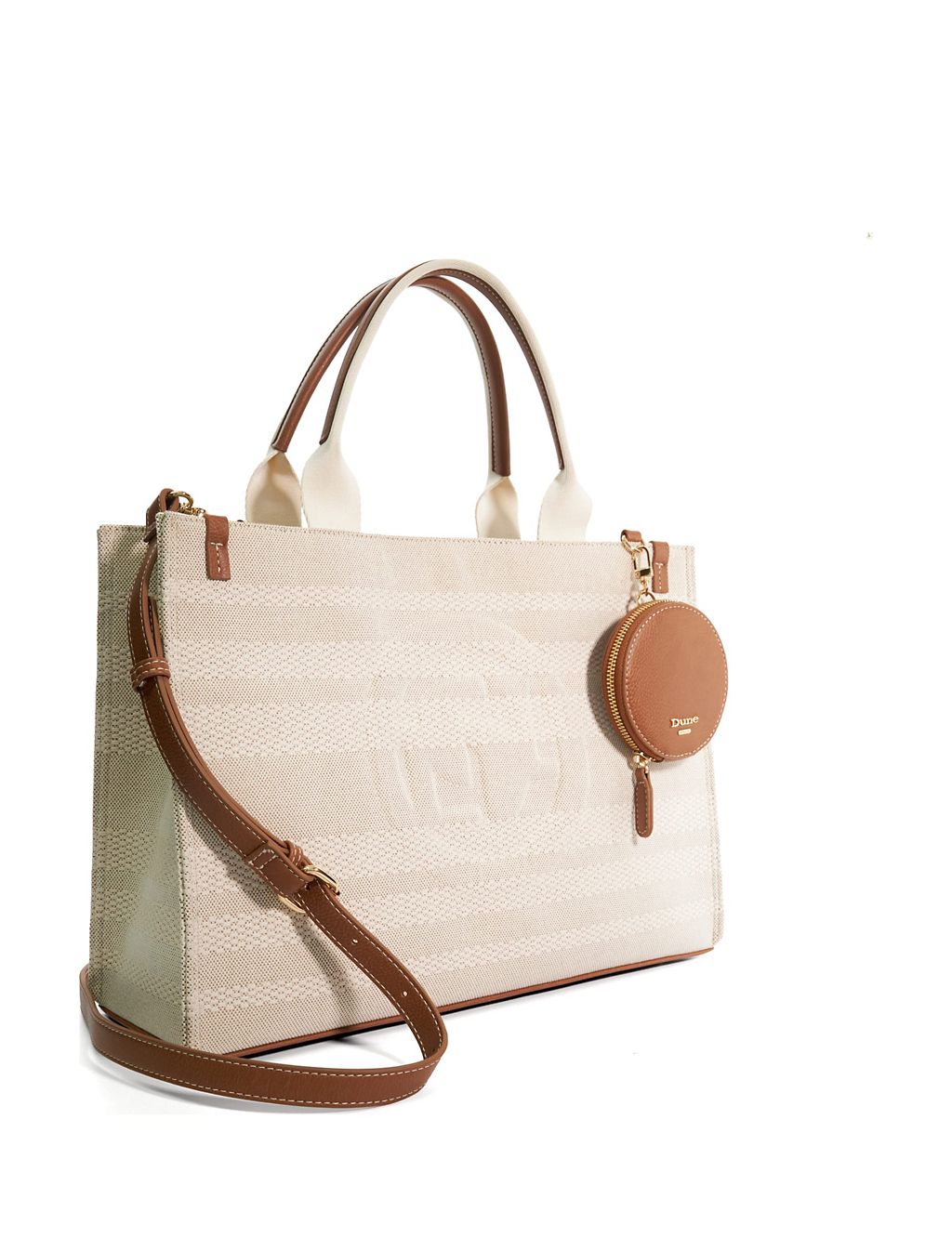Striped Canvas Tote Bag 1 of 5