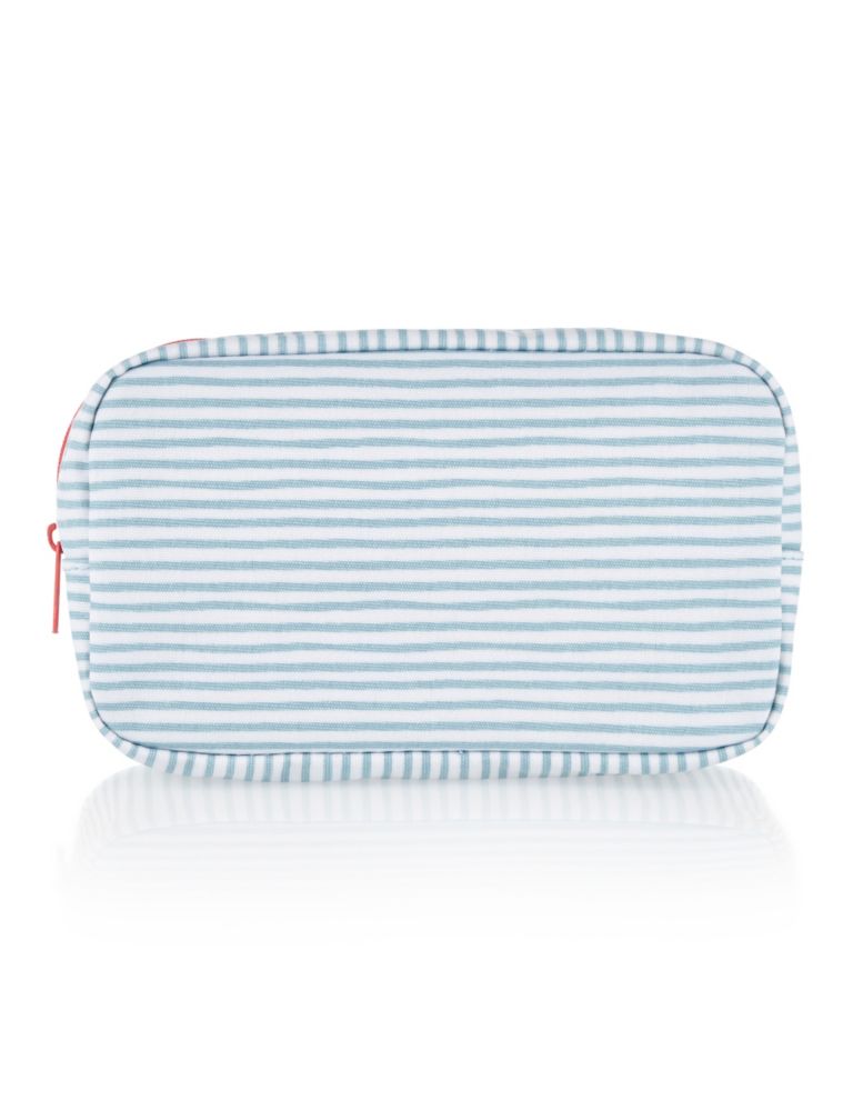Striped Cosmetic Purse 1 of 2