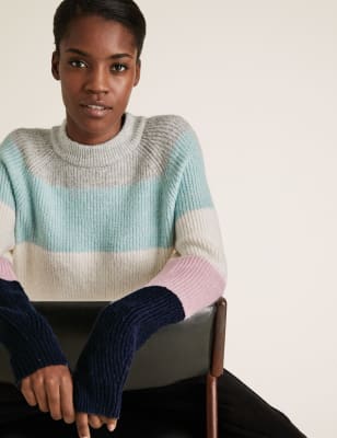 marks and spencer striped jumper