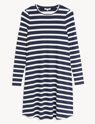 jaeger striped dress