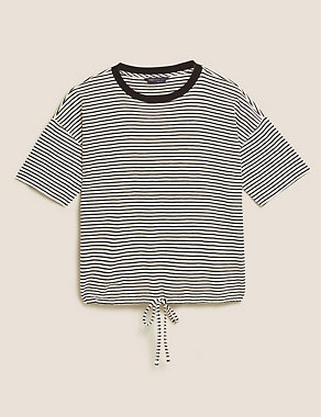 Striped Crew Neck T-Shirt Image 2 of 5