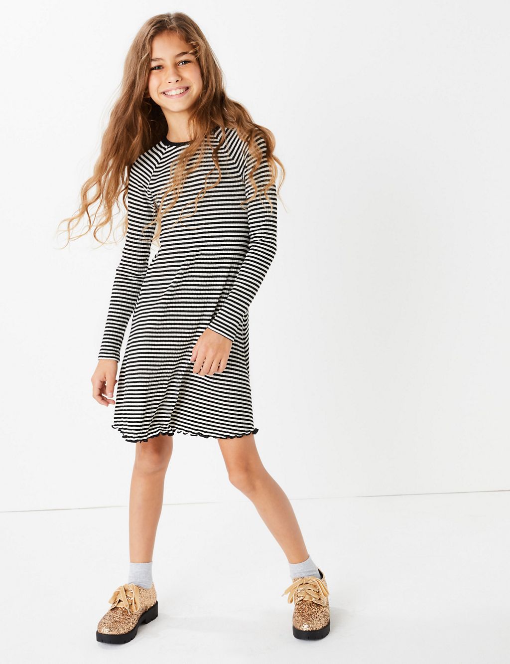 Striped Dress (3-16 Years) 3 of 4