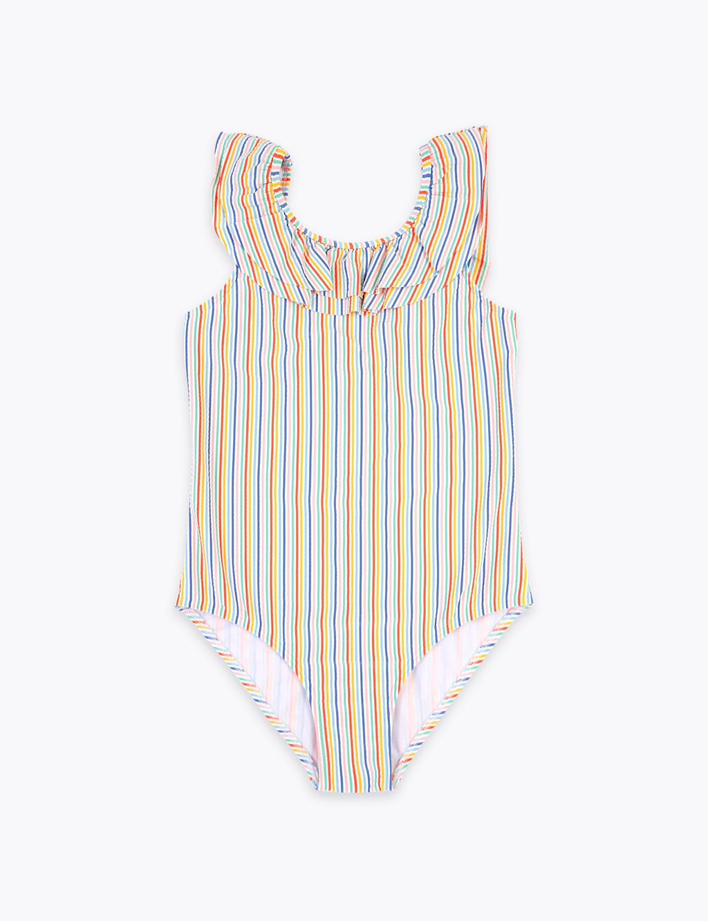 Striped Frill Swimsuit (6-16 Yrs) 3 of 3