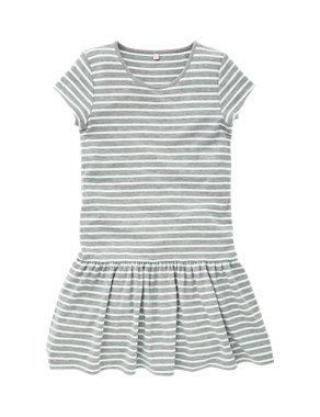 Striped Girls Dress (5-14 Years) Image 2 of 3